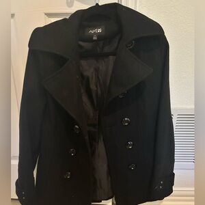 APT.9 Black Peacoat